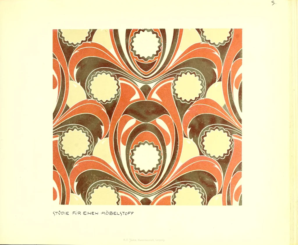 An illustration from Ideen von Olbrich, 1904, leaf 187
