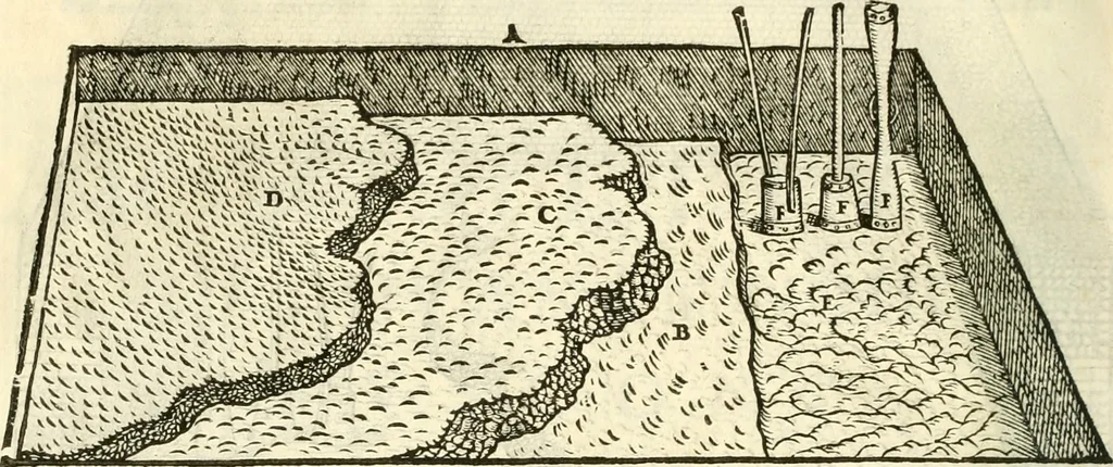 An illustration from I dieci libri d'architettvra, 1660, leaf 113