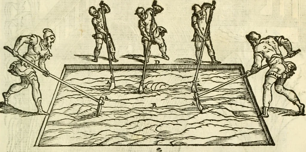 An illustration from I dieci libri d'architettvra, 1660, leaf 116