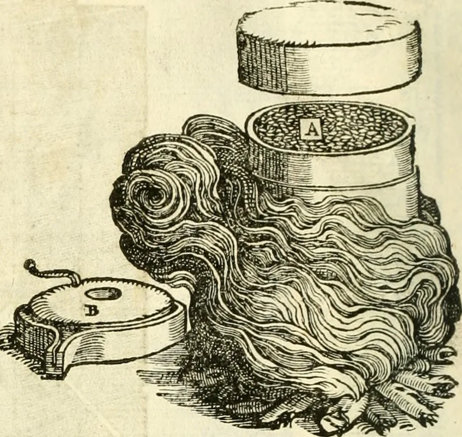 An illustration from I dieci libri d'architettvra, 1660, leaf 127