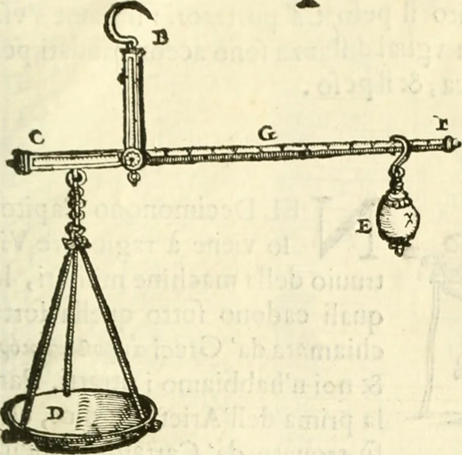 An illustration from I dieci libri d'architettvra, 1660, leaf 154