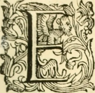 An illustration from I dieci libri d'architettvra, 1660, leaf 20