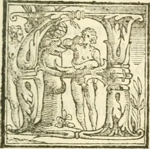 An illustration from I dieci libri d'architettvra, 1660, leaf 8