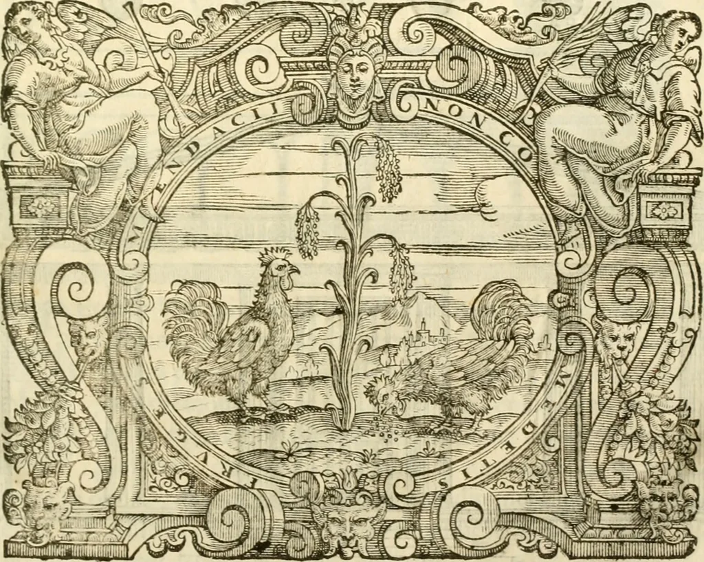 An illustration from I dieci libri d'architettvra, 1660, leaf 94