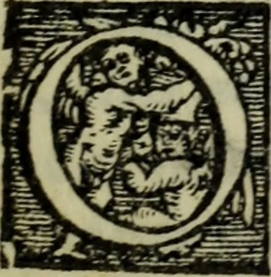An illustration from I dilettevoli : sermoni, altrimenti satire, e le morali epistole di Horatio, illustre poeta lirico, insieme con la poetica, 1559, leaf 24