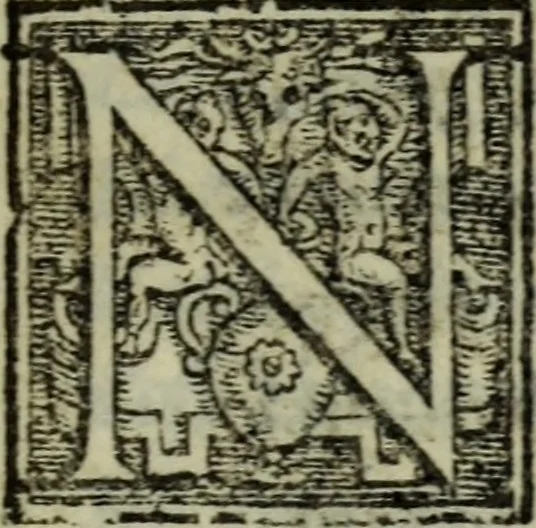 An illustration from I dilettevoli : sermoni, altrimenti satire, e le morali epistole di Horatio, illustre poeta lirico, insieme con la poetica, 1559, leaf 60