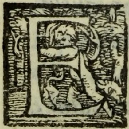 An illustration from I dilettevoli : sermoni, altrimenti satire, e le morali epistole di Horatio, illustre poeta lirico, insieme con la poetica, 1559, leaf 71