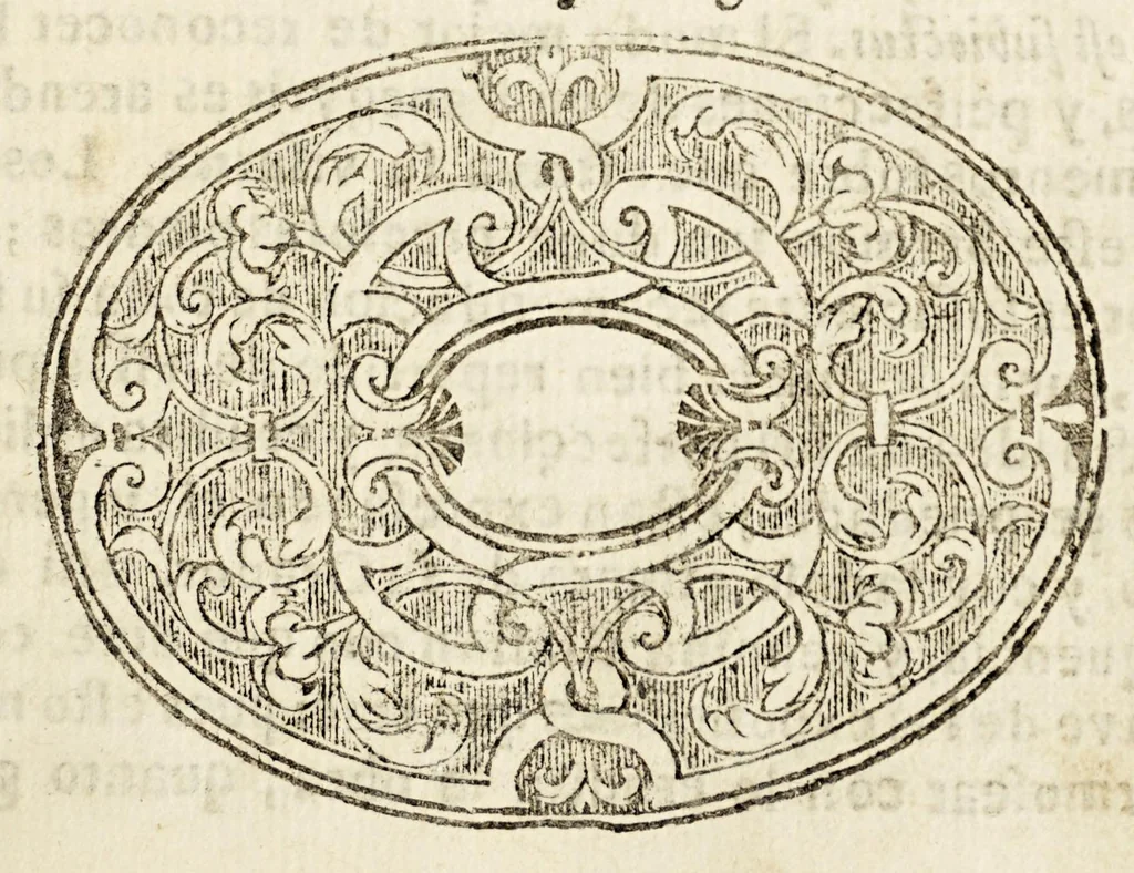 An illustration from Ierusale[m] triumphante, y militante, trasladada en là porteria de N.P.S. Francisco de la ciudad de Los Angeles., 1682, leaf 11
