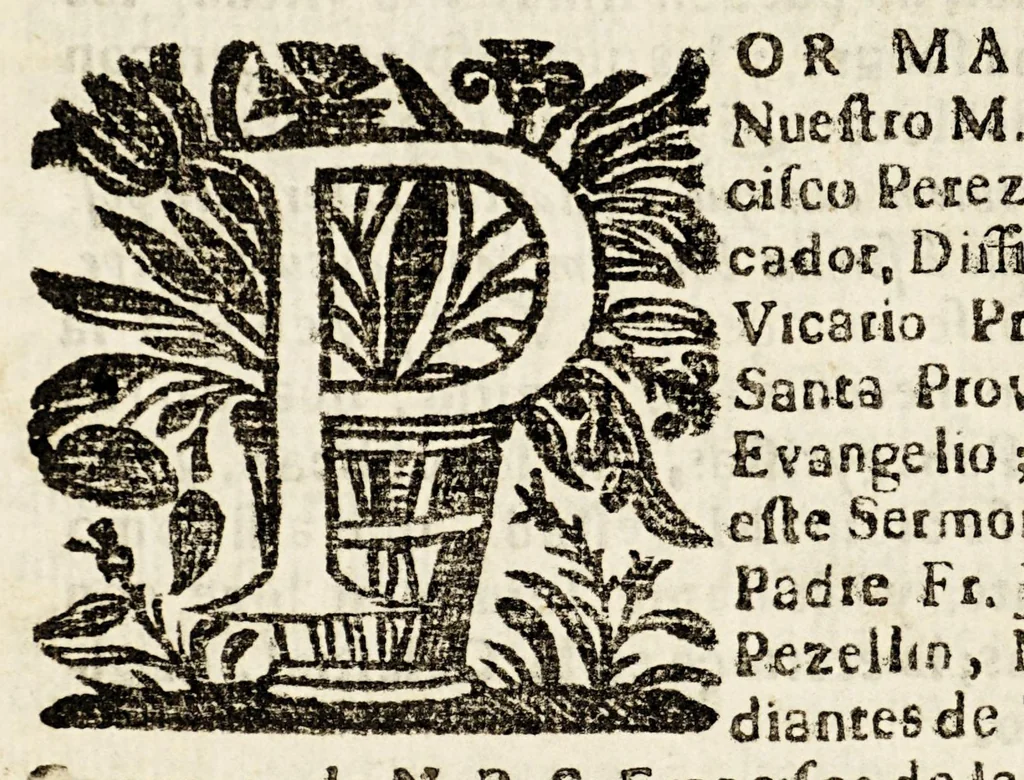 An illustration from Ierusale[m] triumphante, y militante, trasladada en là porteria de N.P.S. Francisco de la ciudad de Los Angeles., 1682, leaf 12