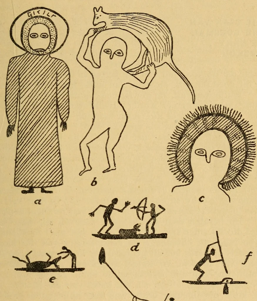 An illustration from Iets oor die Boesmankultuur, 1920, leaf 25