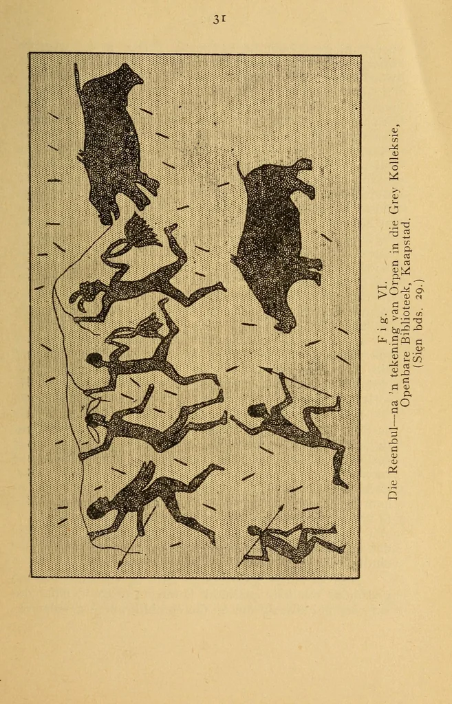 An illustration from Iets oor die Boesmankultuur, 1920, leaf 33