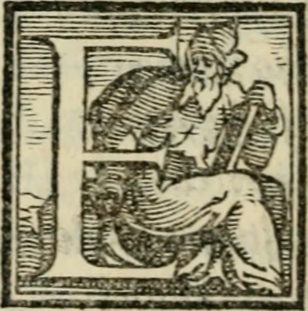 An illustration from I fantasmi : comedia del S. Hercole Bentivoglio, 1547, leaf 107