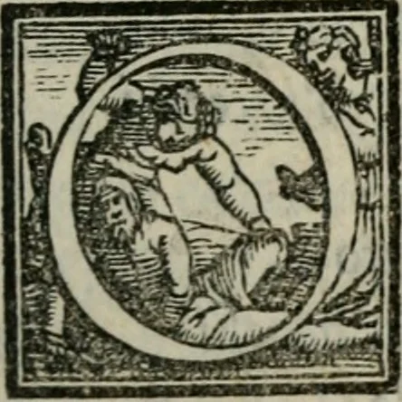 An illustration from I fantasmi : comedia del S. Hercole Bentivoglio, 1547, leaf 52
