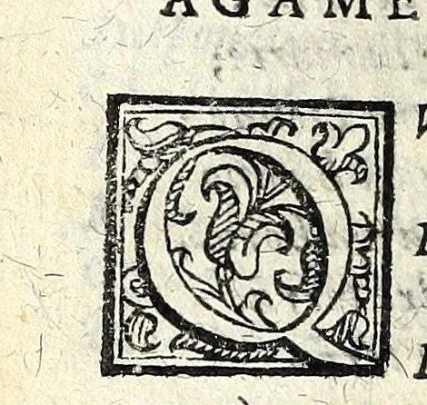 An illustration from Ifigenia : tragedia, 1597, leaf 72