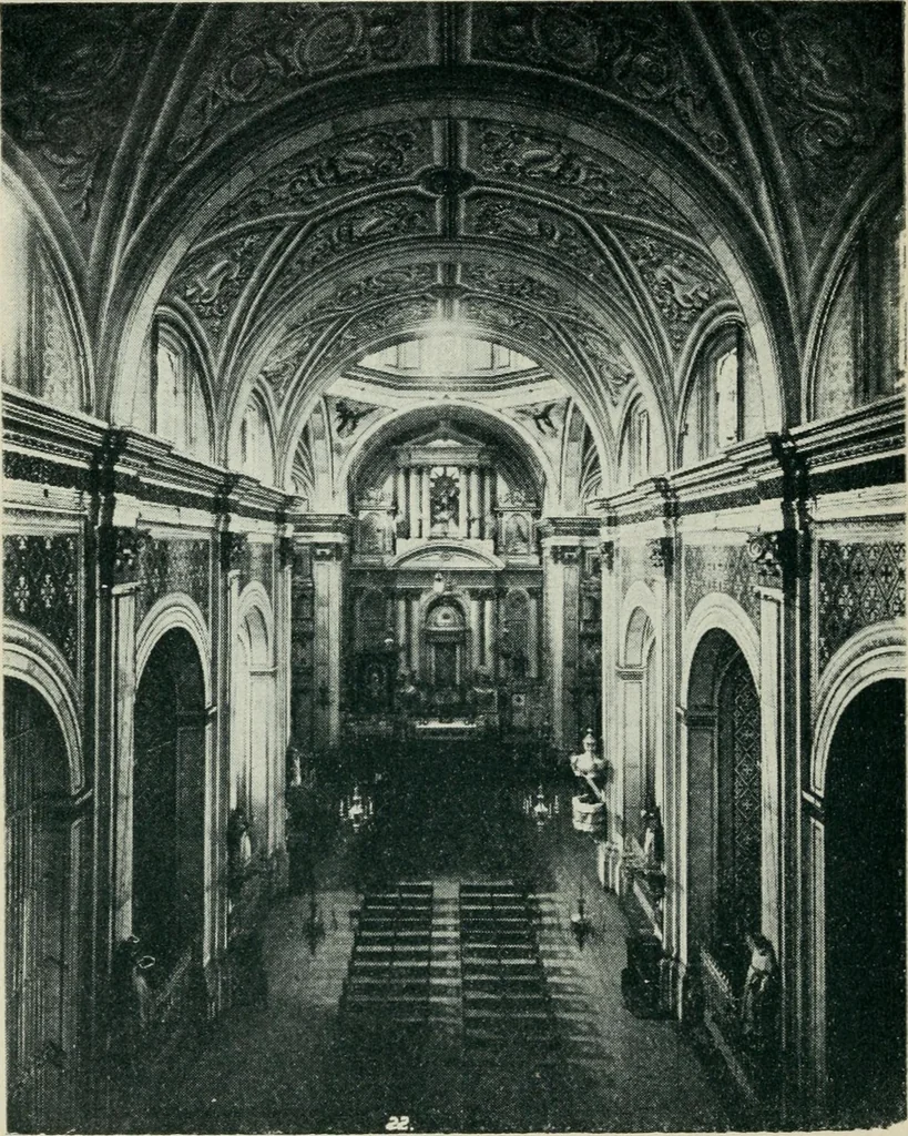 An illustration from Iglesias y conventos de la ciudad de Mexico; 97 ilustraciones, 1920, leaf 111