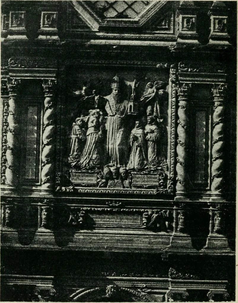 An illustration from Iglesias y conventos de la ciudad de Mexico; 97 ilustraciones, 1920, leaf 125