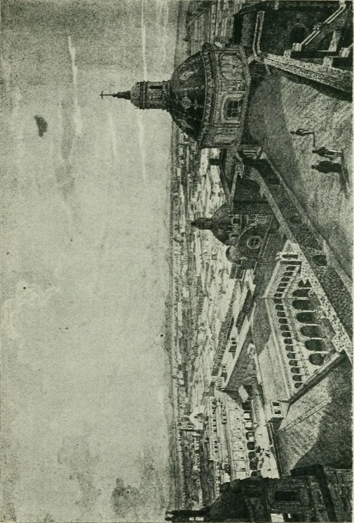 An illustration from Iglesias y conventos de la ciudad de Mexico; 97 ilustraciones, 1920, leaf 126