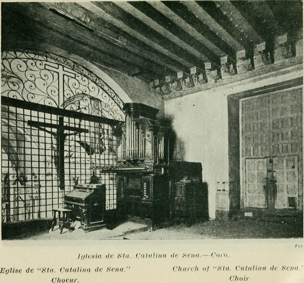 An illustration from Iglesias y conventos de la ciudad de Mexico; 97 ilustraciones, 1920, leaf 130