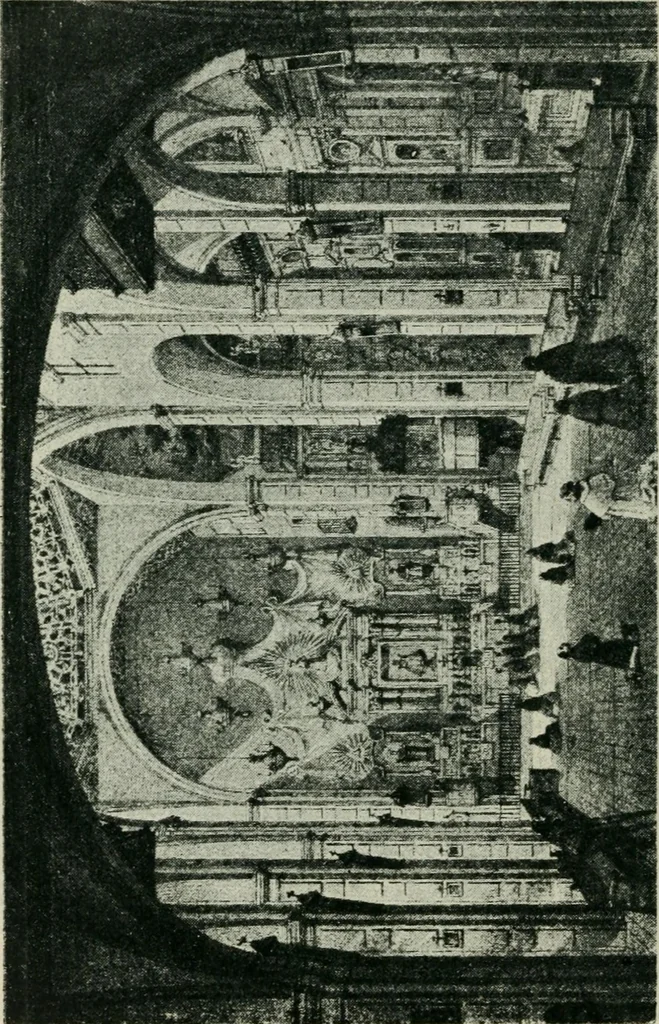 An illustration from Iglesias y conventos de la ciudad de Mexico; 97 ilustraciones, 1920, leaf 131