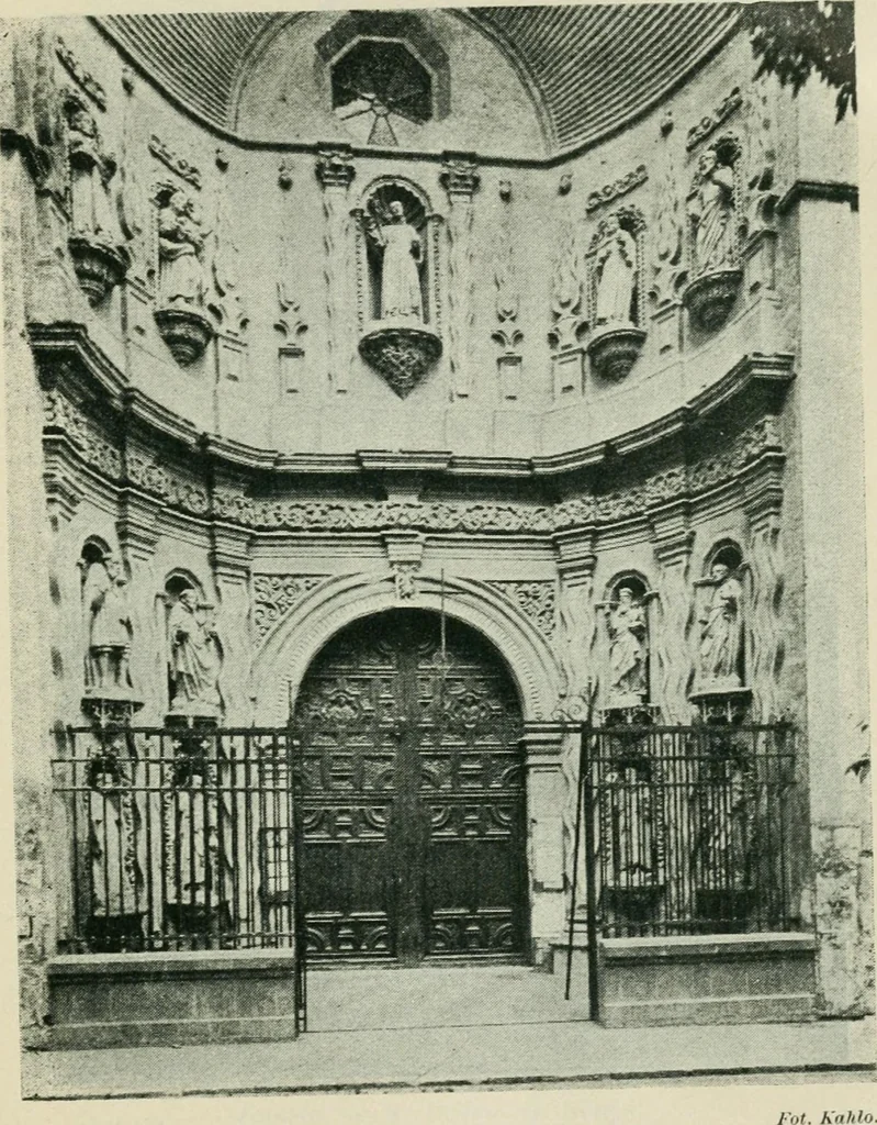 An illustration from Iglesias y conventos de la ciudad de Mexico; 97 ilustraciones, 1920, leaf 134