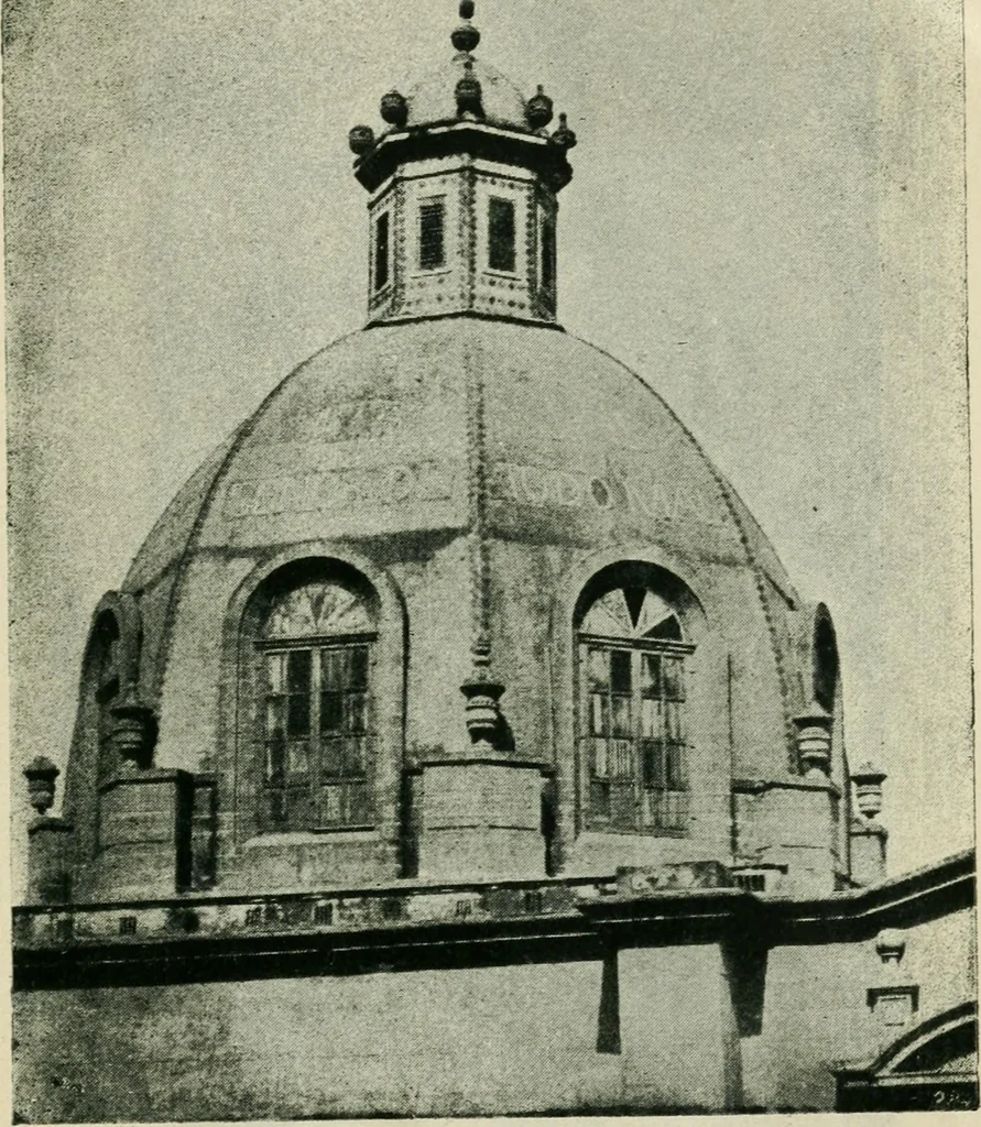An illustration from Iglesias y conventos de la ciudad de Mexico; 97 ilustraciones, 1920, leaf 140