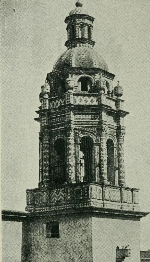 An illustration from Iglesias y conventos de la ciudad de Mexico; 97 ilustraciones, 1920, leaf 141