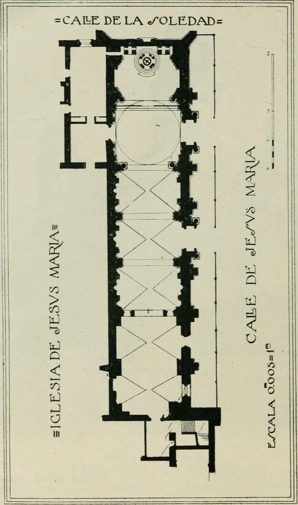 An illustration from Iglesias y conventos de la ciudad de Mexico; 97 ilustraciones, 1920, leaf 159