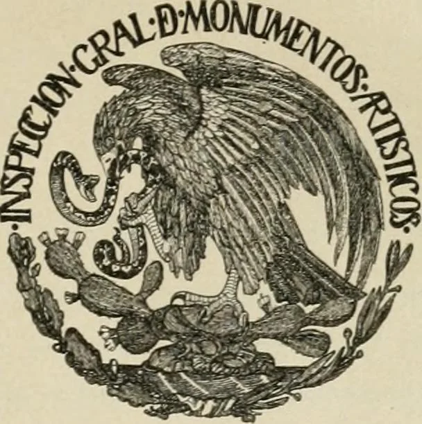 An illustration from Iglesias y conventos de la ciudad de Mexico; 97 ilustraciones, 1920, leaf 174
