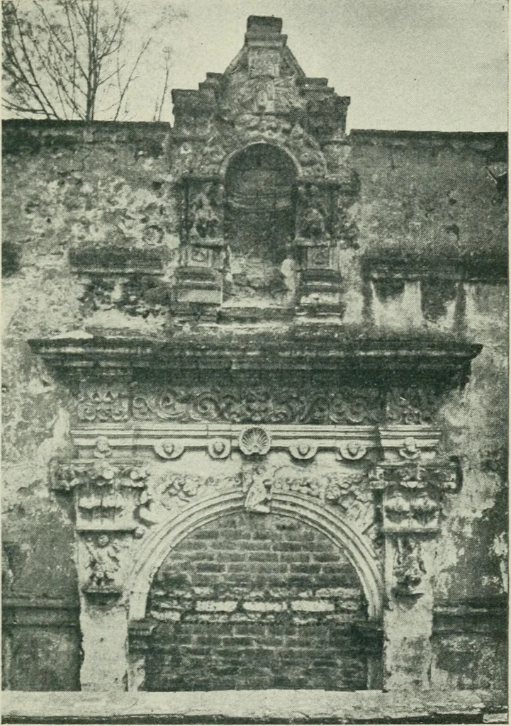 An illustration from Iglesias y conventos de la ciudad de Mexico; 97 ilustraciones, 1920, leaf 70