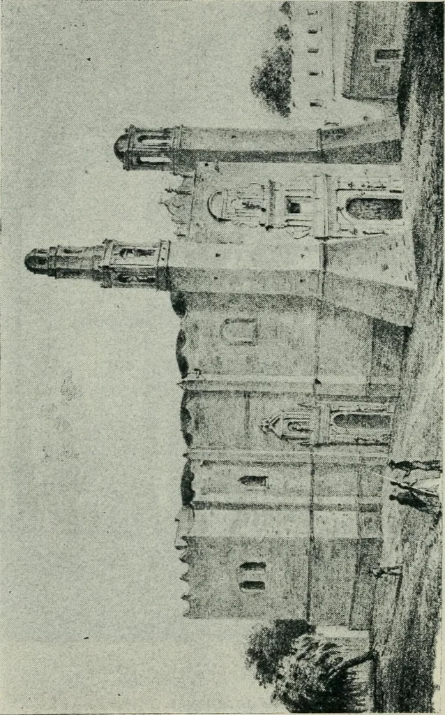 An illustration from Iglesias y conventos de la ciudad de Mexico; 97 ilustraciones, 1920, leaf 75