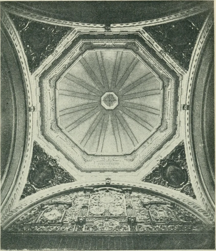 An illustration from Iglesias y conventos de la ciudad de Mexico; 97 ilustraciones, 1920, leaf 82
