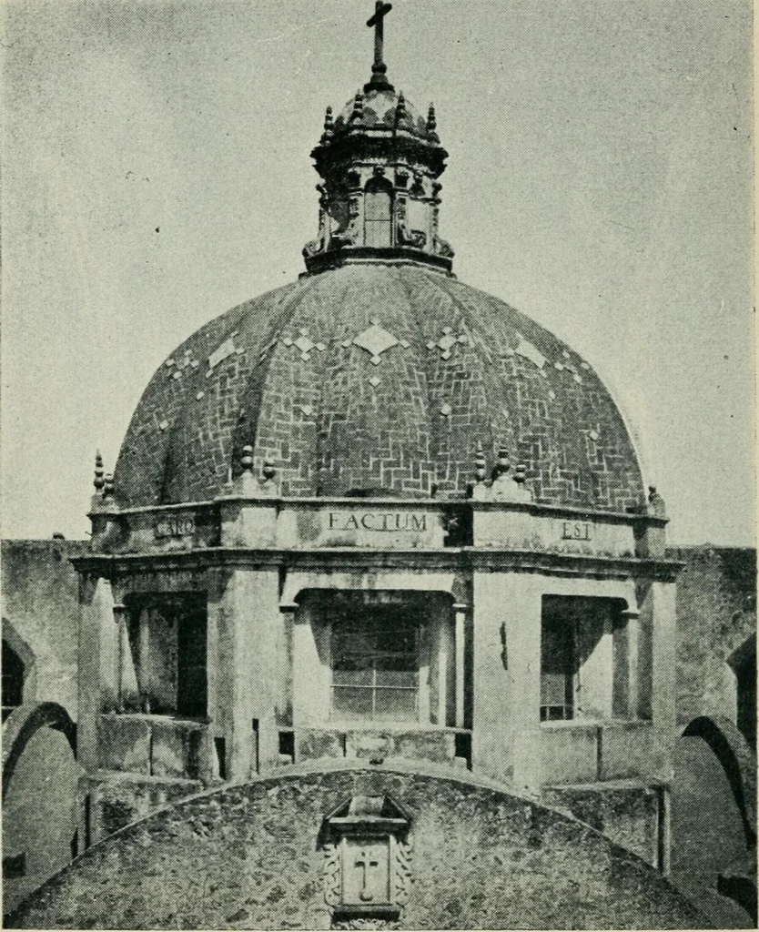 An illustration from Iglesias y conventos de la ciudad de Mexico; 97 ilustraciones, 1920, leaf 83