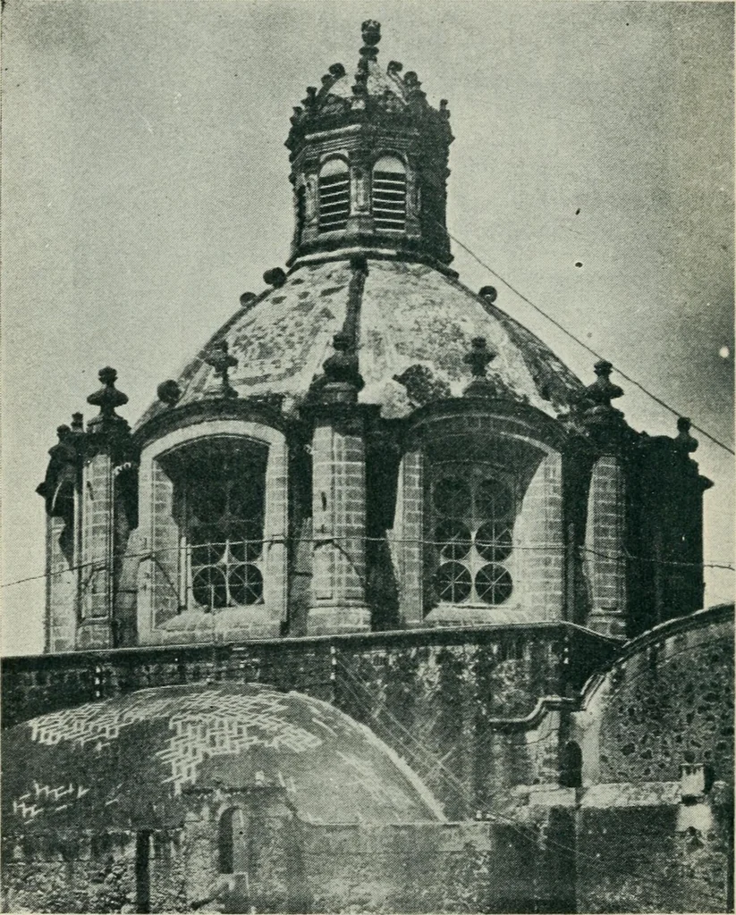 An illustration from Iglesias y conventos de la ciudad de Mexico; 97 ilustraciones, 1920, leaf 97