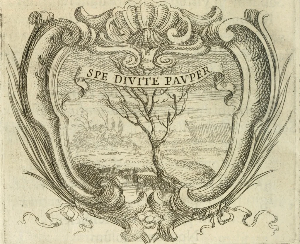 An illustration from Ignatius : insignium, epigrammatum et elogiorum centuriis expressus, 1655, leaf 101