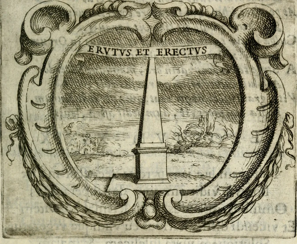An illustration from Ignatius : insignium, epigrammatum et elogiorum centuriis expressus, 1655, leaf 134