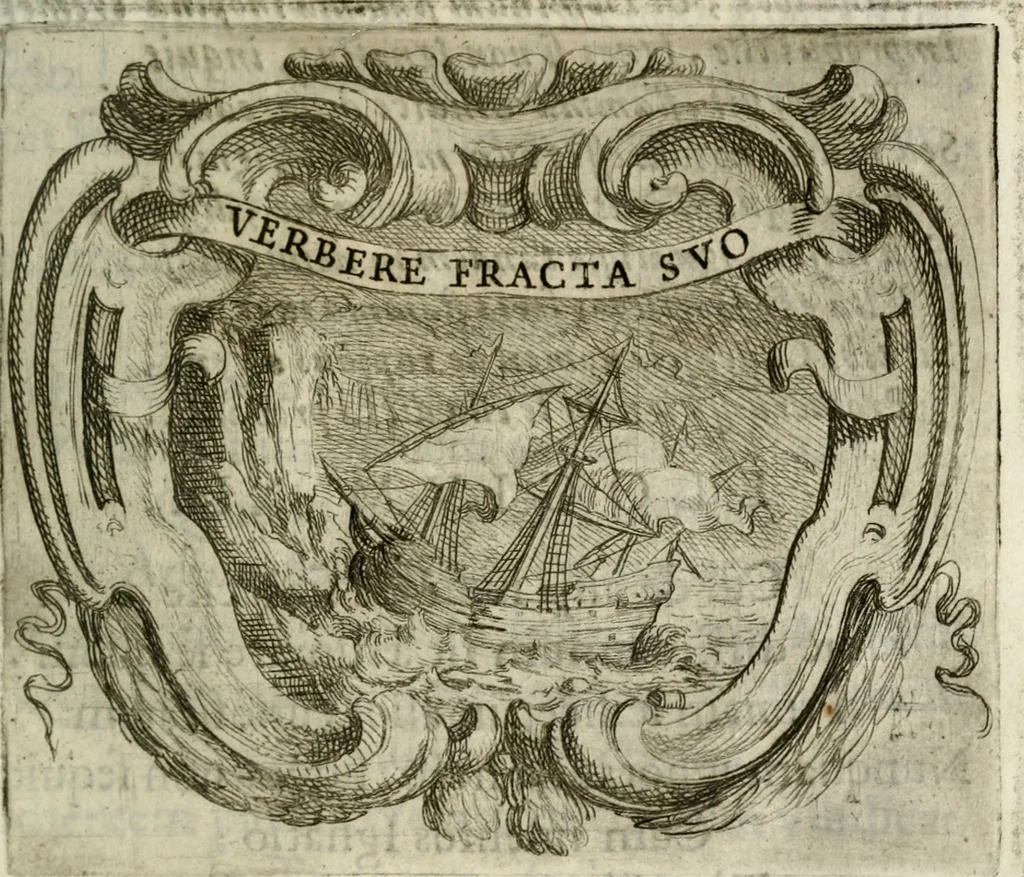 An illustration from Ignatius : insignium, epigrammatum et elogiorum centuriis expressus, 1655, leaf 140