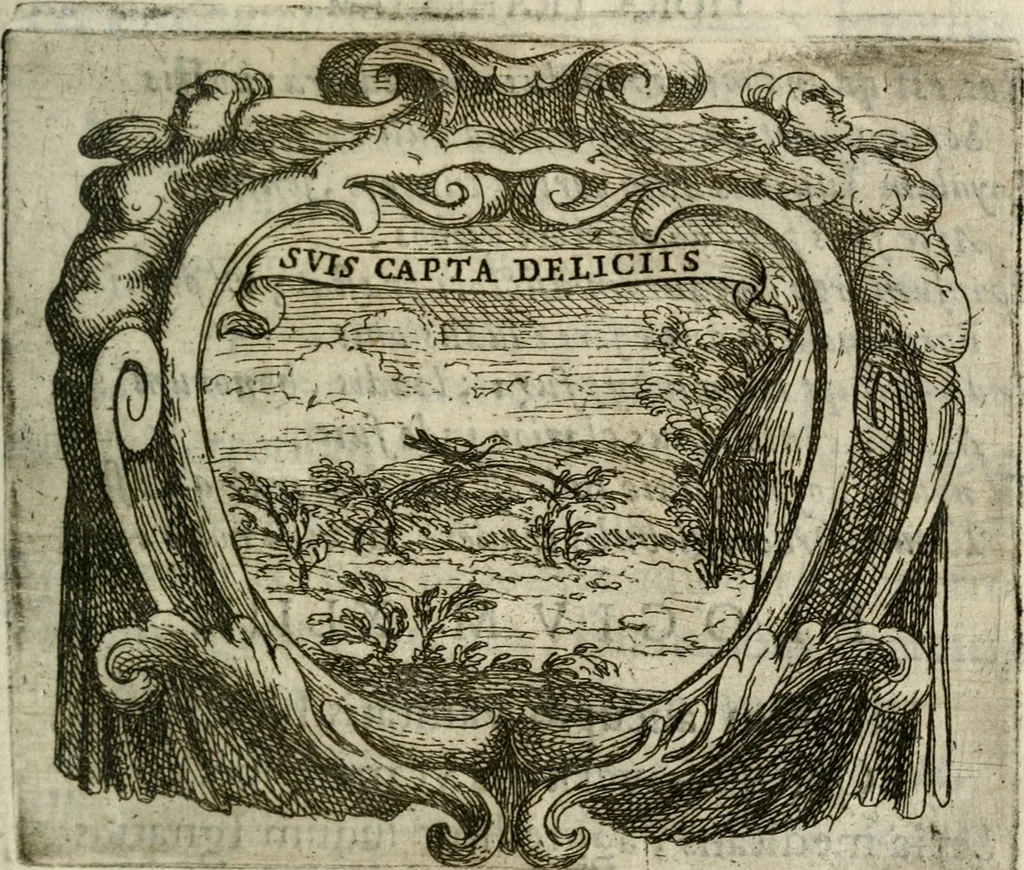 An illustration from Ignatius : insignium, epigrammatum et elogiorum centuriis expressus, 1655, leaf 146