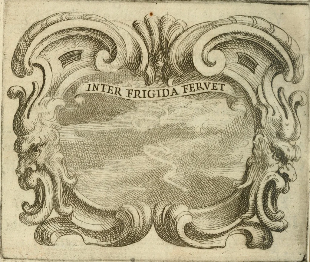 An illustration from Ignatius : insignium, epigrammatum et elogiorum centuriis expressus, 1655, leaf 149