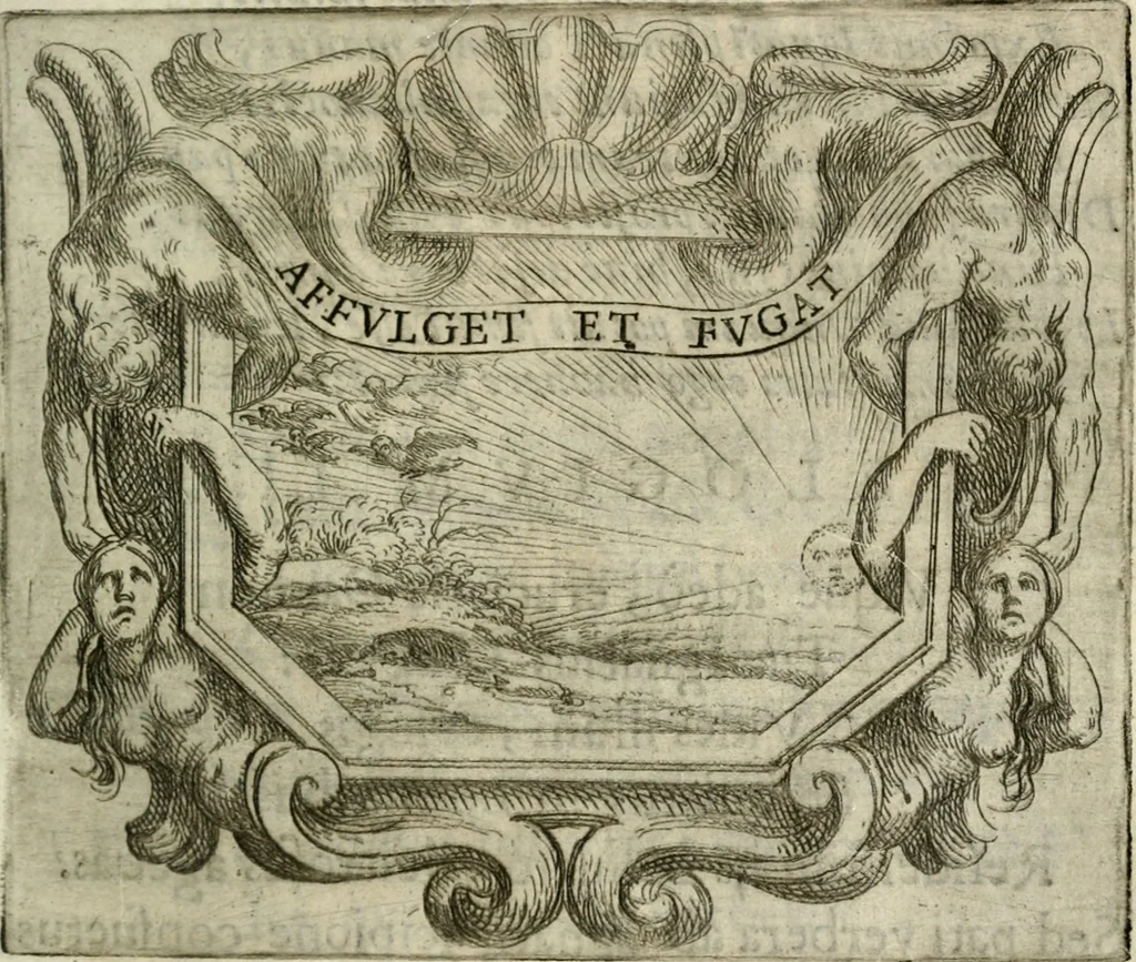 An illustration from Ignatius : insignium, epigrammatum et elogiorum centuriis expressus, 1655, leaf 170