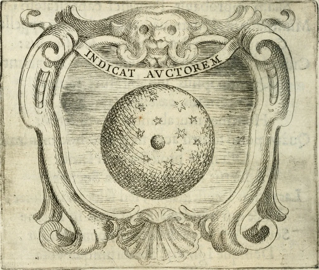 An illustration from Ignatius : insignium, epigrammatum et elogiorum centuriis expressus, 1655, leaf 185