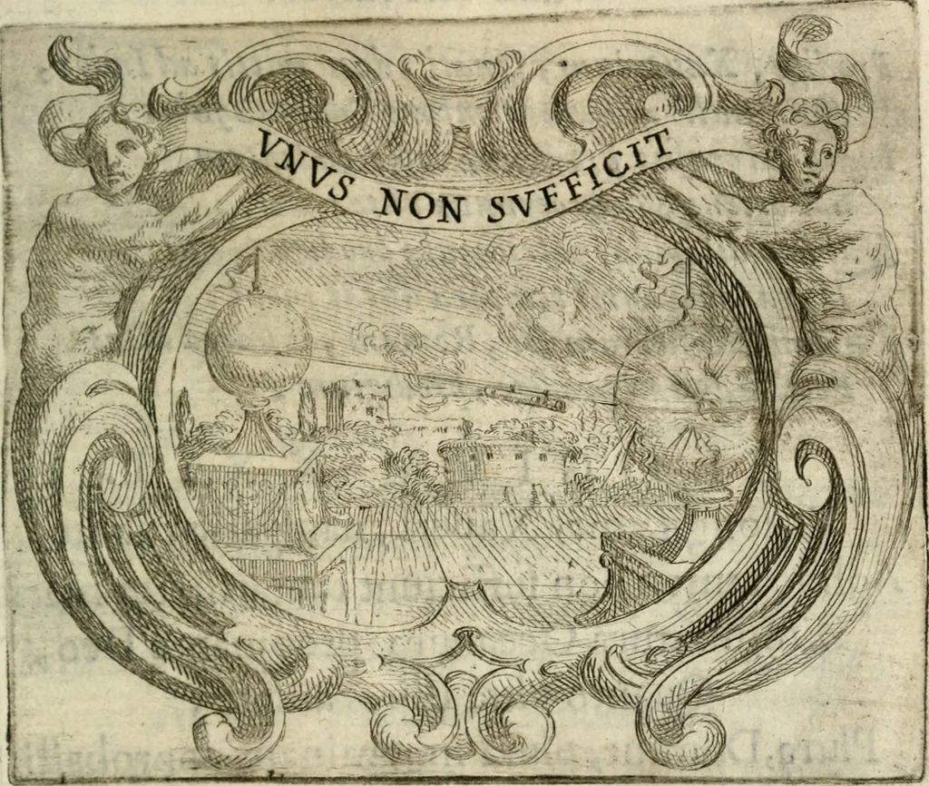 An illustration from Ignatius : insignium, epigrammatum et elogiorum centuriis expressus, 1655, leaf 188