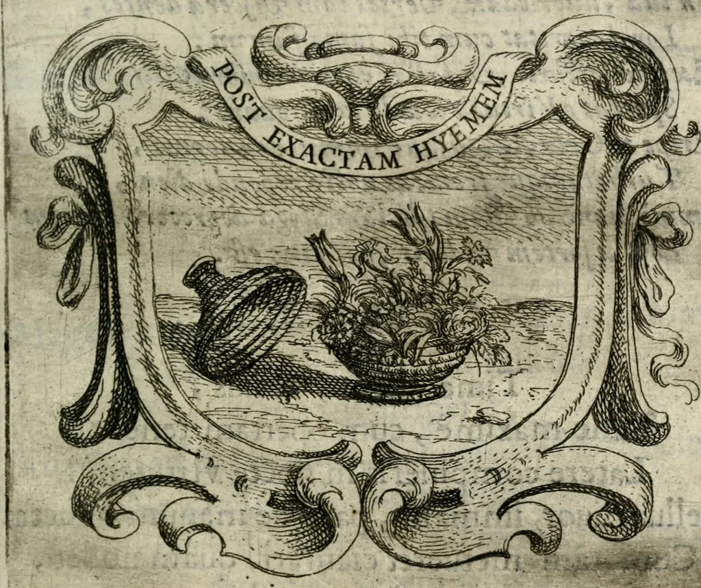 An illustration from Ignatius : insignium, epigrammatum et elogiorum centuriis expressus, 1655, leaf 212