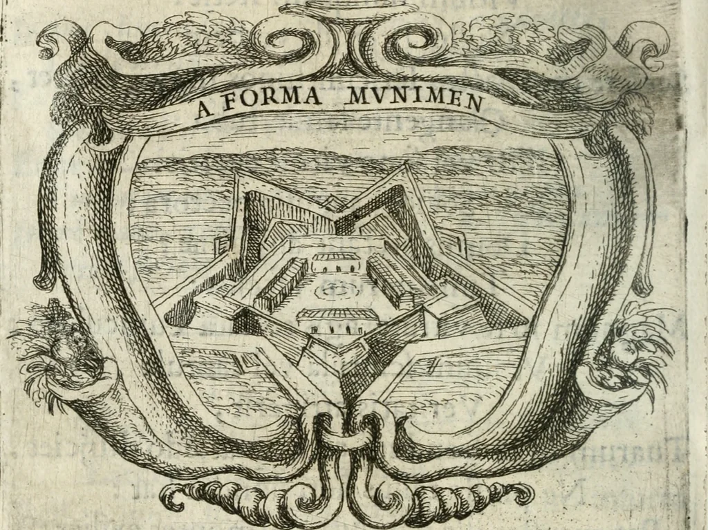 An illustration from Ignatius : insignium, epigrammatum et elogiorum centuriis expressus, 1655, leaf 215