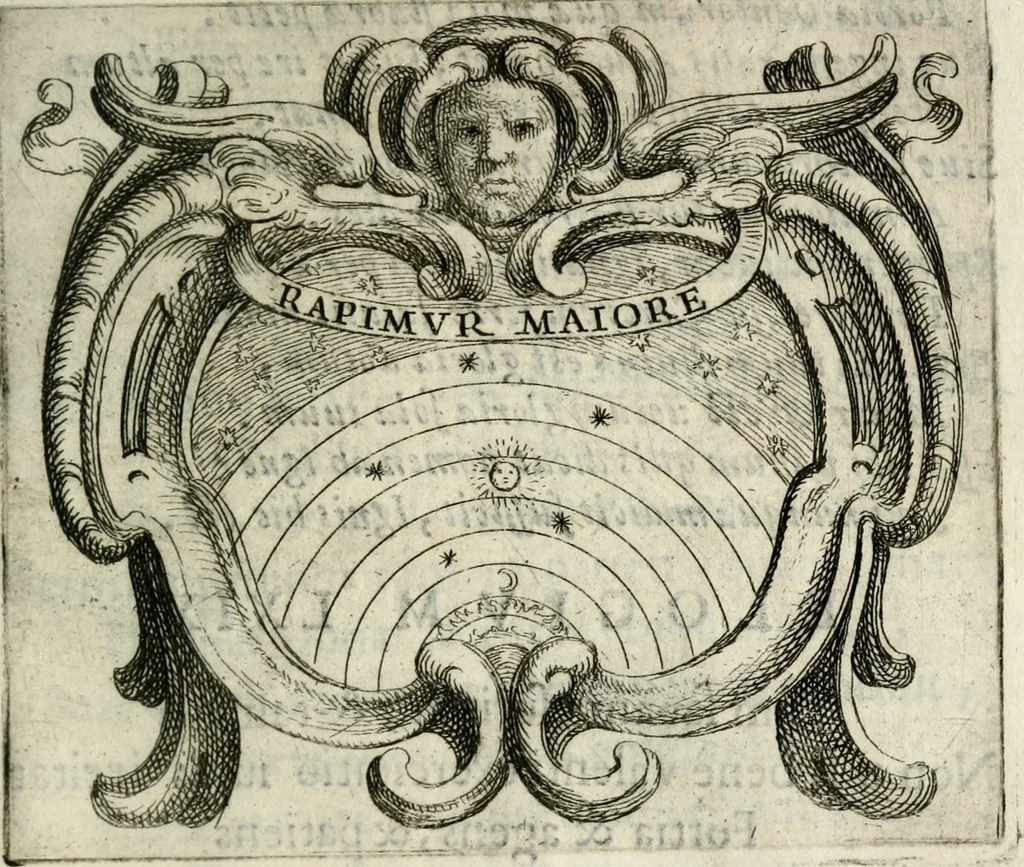 An illustration from Ignatius : insignium, epigrammatum et elogiorum centuriis expressus, 1655, leaf 224
