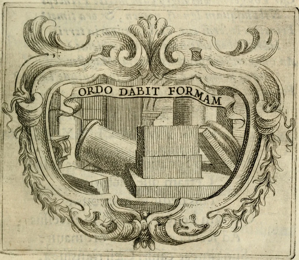 An illustration from Ignatius : insignium, epigrammatum et elogiorum centuriis expressus, 1655, leaf 248