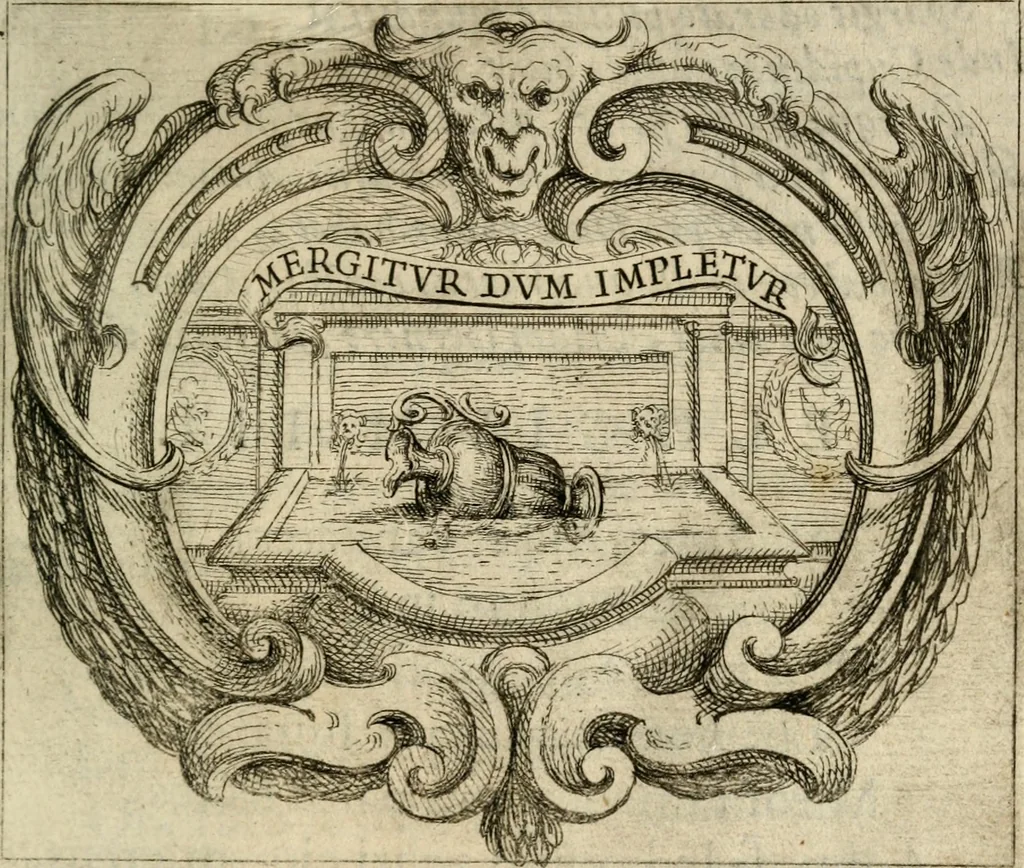 An illustration from Ignatius : insignium, epigrammatum et elogiorum centuriis expressus, 1655, leaf 26