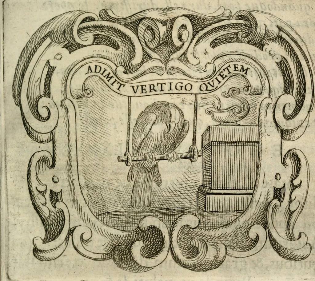 An illustration from Ignatius : insignium, epigrammatum et elogiorum centuriis expressus, 1655, leaf 260