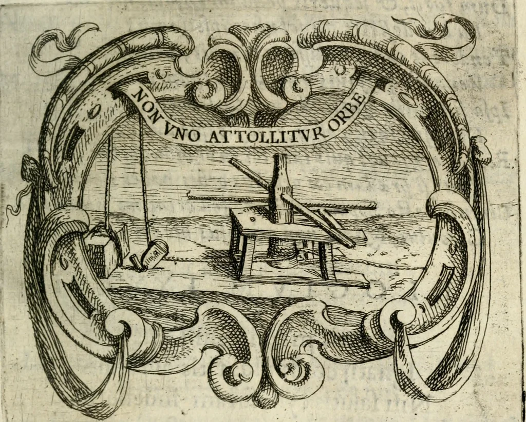 An illustration from Ignatius : insignium, epigrammatum et elogiorum centuriis expressus, 1655, leaf 278
