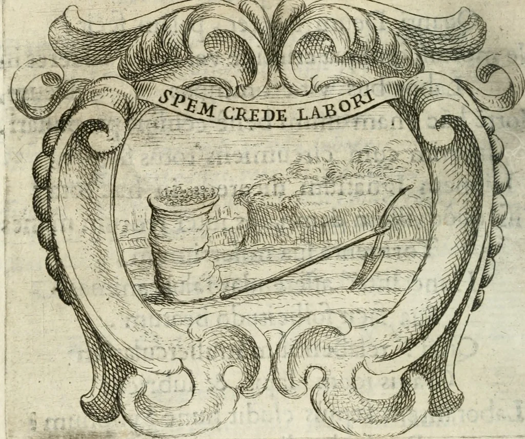 An illustration from Ignatius : insignium, epigrammatum et elogiorum centuriis expressus, 1655, leaf 281