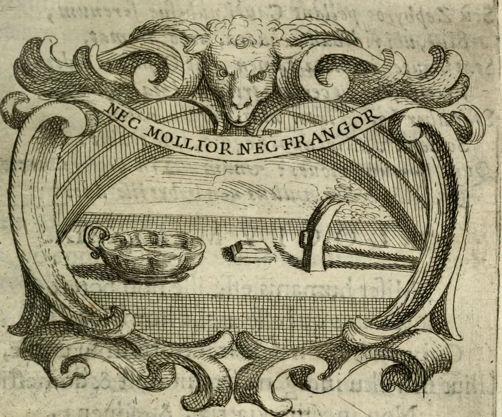 An illustration from Ignatius : insignium, epigrammatum et elogiorum centuriis expressus, 1655, leaf 284